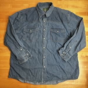 Schnees Denim Button Down - XL